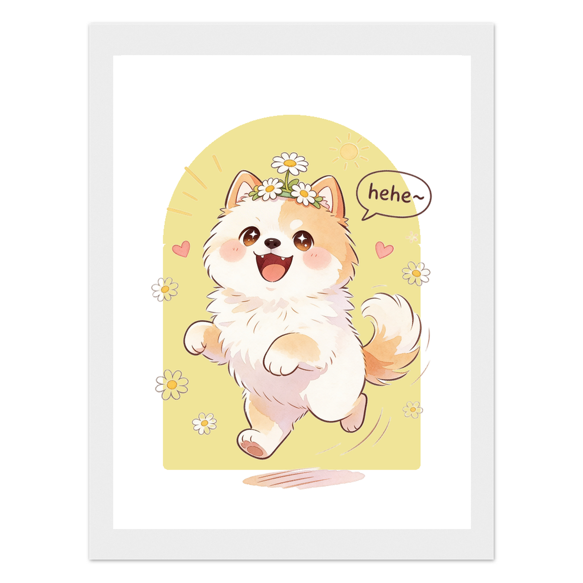 Kawaii Pet Portrait Poster